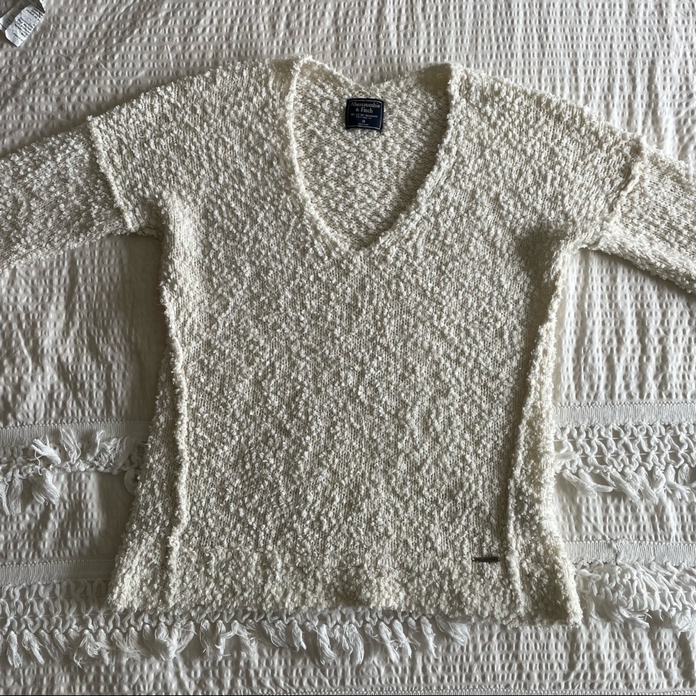 Abercrombie&Fitch Cozy cream sweater